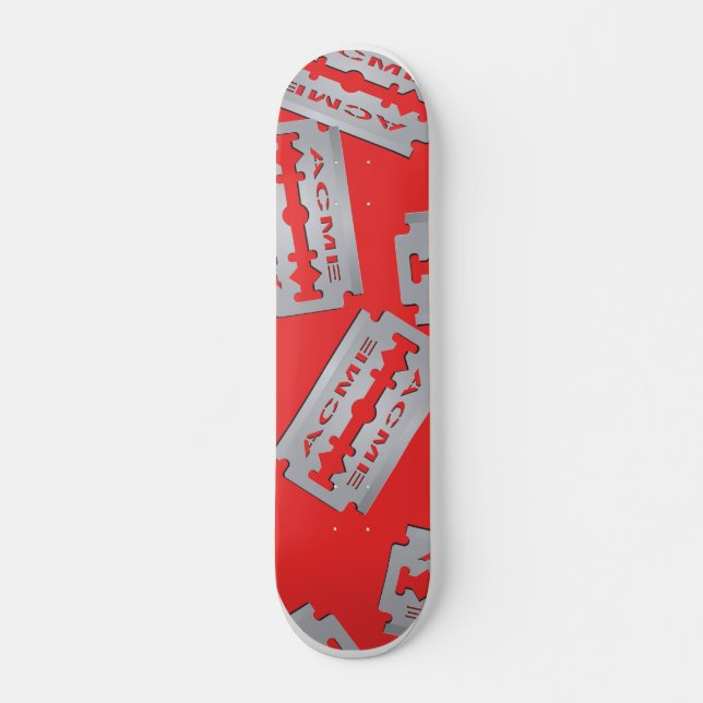acme rakknivar old school skateboard bräda 18 cm (Framsida)