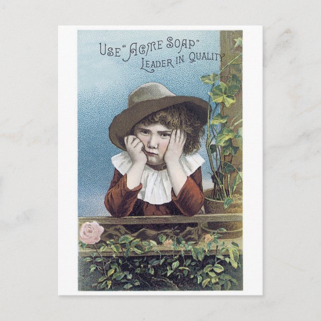 Acme Soap Leader in Quality Vykort (Framsida)