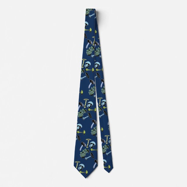 ACMT Fatal Fungi Blue Tie Slips (Framsida)