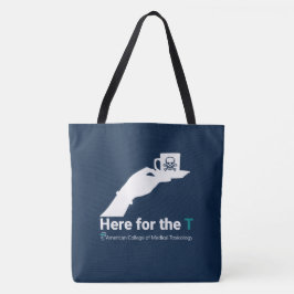 ACMT här för T Tote Blue Tygkasse