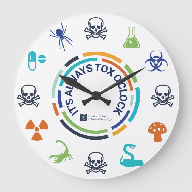 ACMT Tox Clock - Ljusdesign Stor Klocka (Framsida)