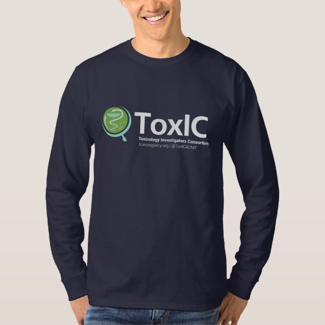 ACMT ToxIC Navy T-Shirt Longsleeve (Framsida)