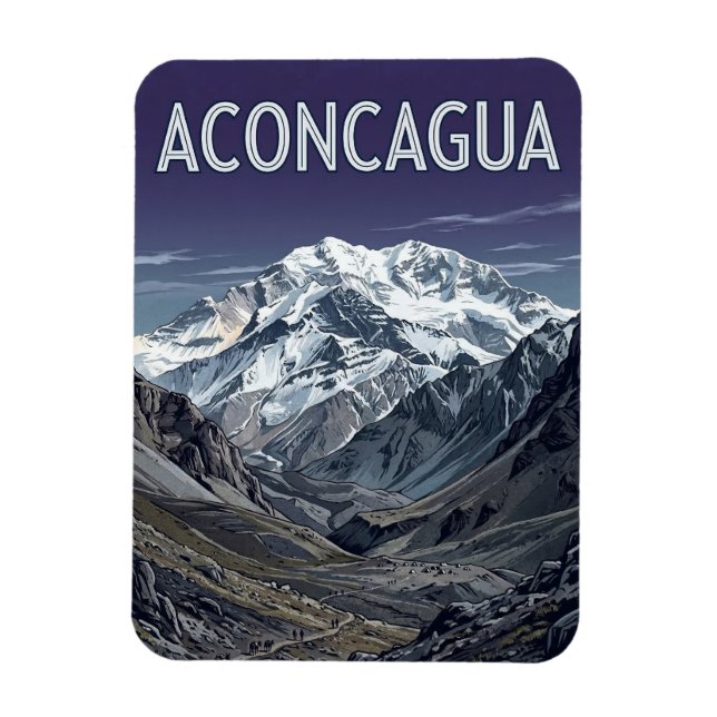 Aconcagua Magnet (Vertikal)