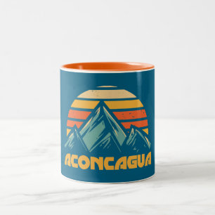 Aconcagua Retro Turquise Två-Tonad Mugg