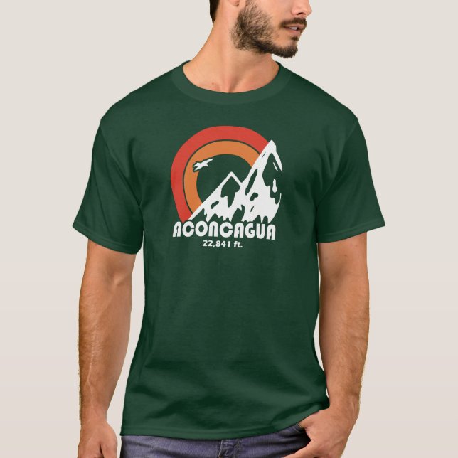 Aconcagua Sol Eagle T Shirt (Framsida)
