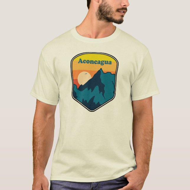Aconcagua soluppgång t shirt (Framsida)