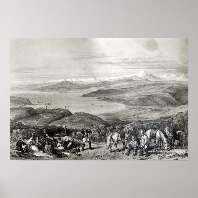 Aconcagua Volcano-synen Poster (Framsidan)