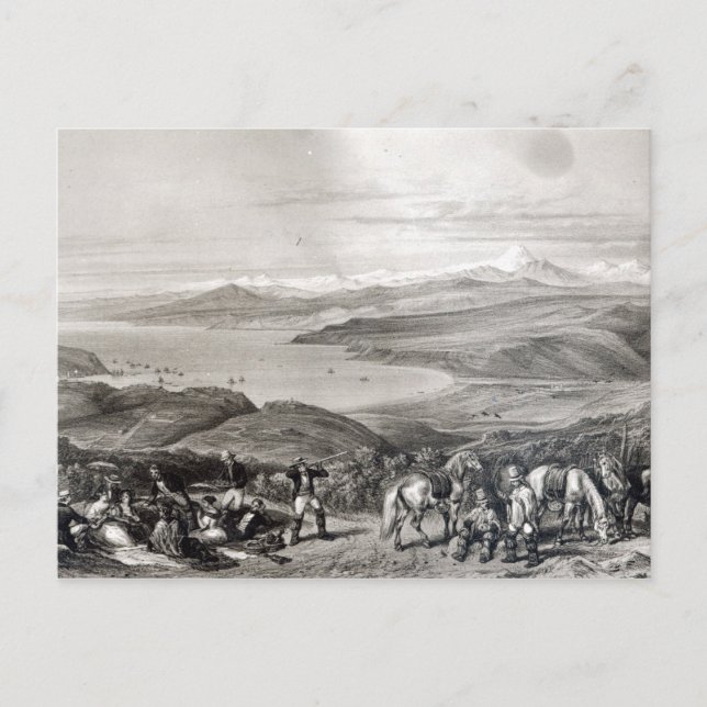 Aconcagua Volcano-synen Vykort (Framsida)