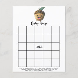 Acorn - Baby dusch bingo-spel