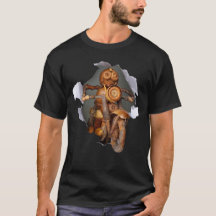 Acorn elf rider motorcykel T-Shirt
