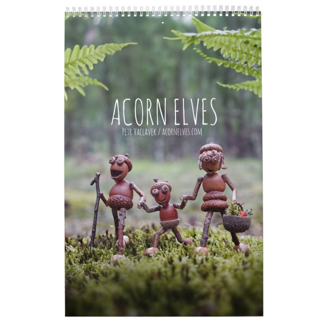 Acorn Elves/Dubanci-fotokalender Kalender (Omslag)