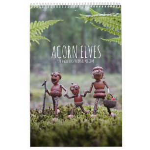 Acorn Elves/Dubanci-fotokalender Kalender