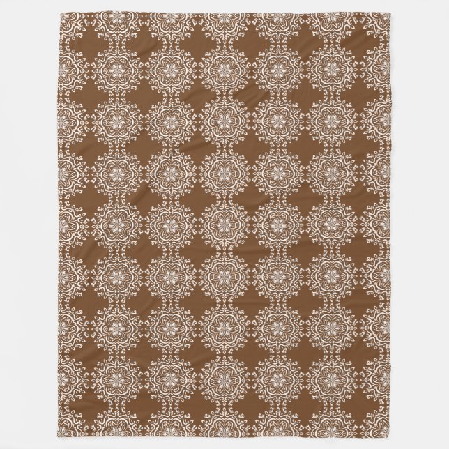 Acorn Mandala Fleecefilt (Framsidan)