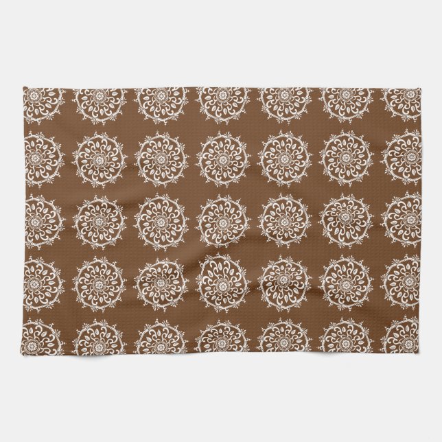 Acorn Mandala Kökshandduk (Horisontell)