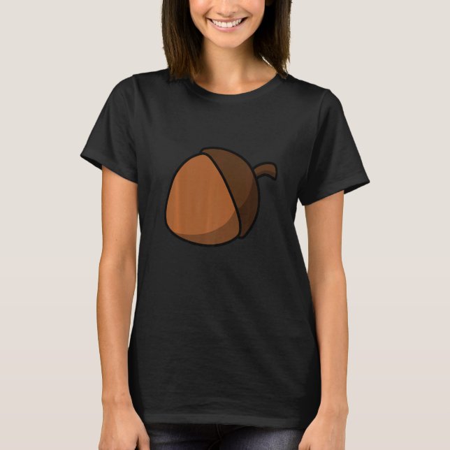 Acorn Nöt Oak 1 T Shirt (Framsida)