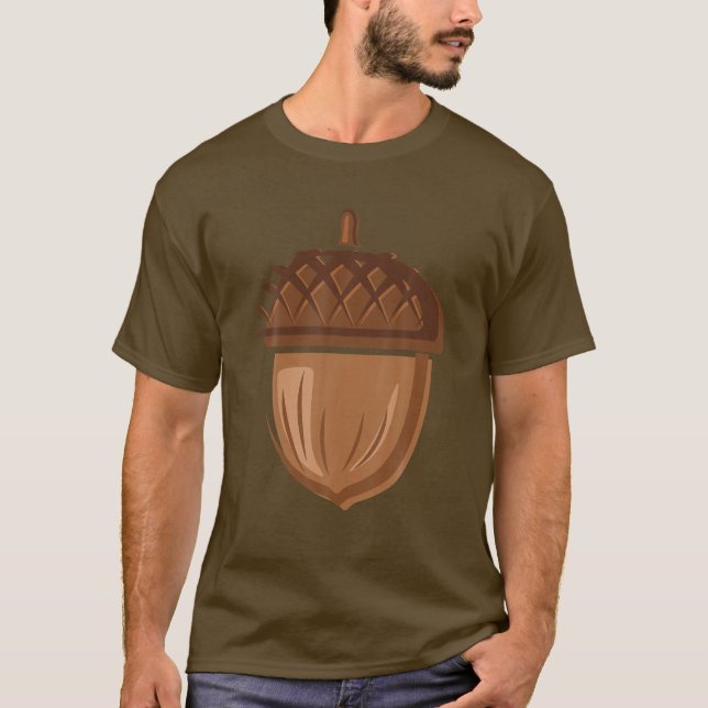 Acorn Oaknut Costume T Shirt (Framsida)