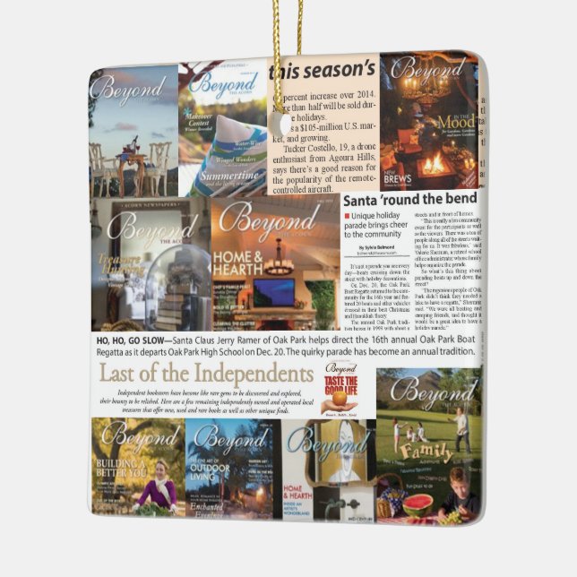 Acorn Ornament Magazines Beyond (Vänster)