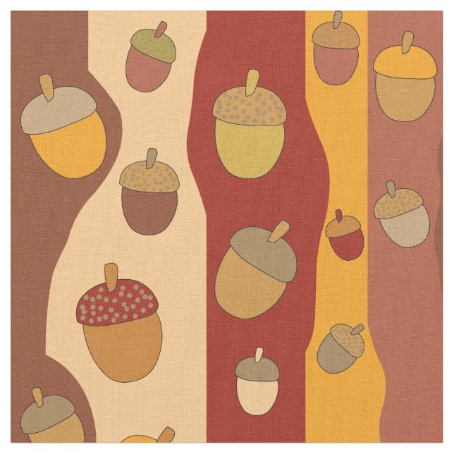 Acorn Rand Solid Tyg (Närbild)