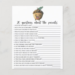 Acorn - spel - 20 frågor om föräldrarna