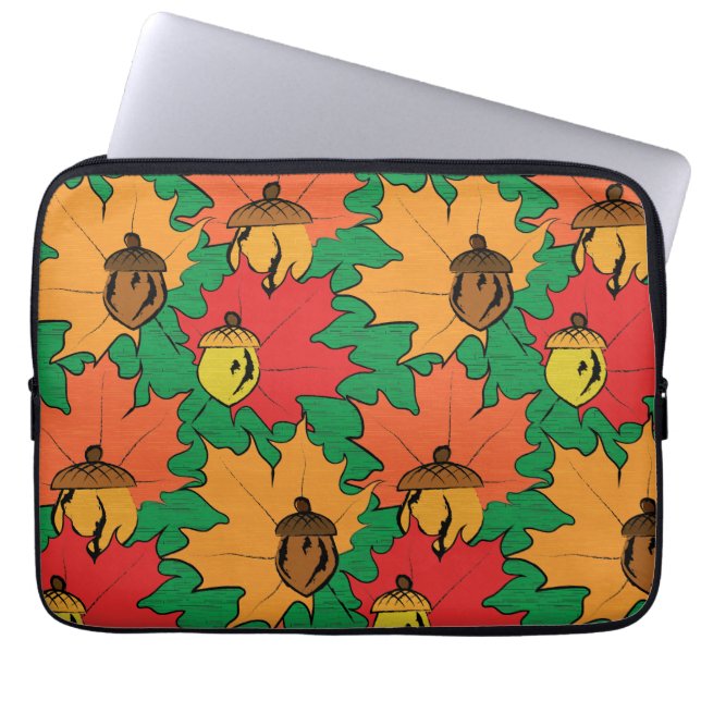 Acorns and löv VI Laptop Sleeve (Framsidan)