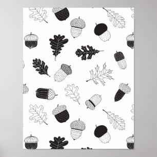 Acorns and lövs poster