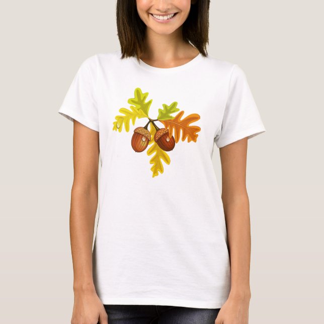 Acorns and Lövs Tee (Framsida)