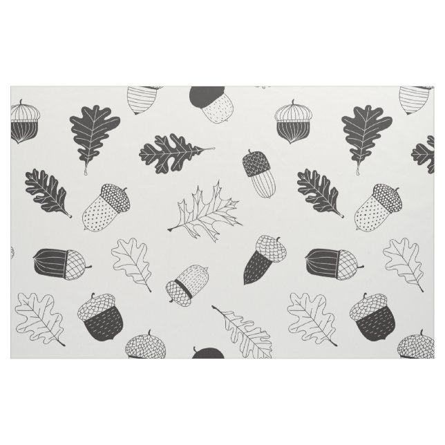 Acorns and lövs tyg (Fat Quarter)