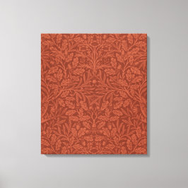 Acorns and Oak Lövs (av William Morris) Canvastryck