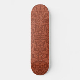 Acorns and Oak Lövs (av William Morris) Mini Skateboard Bräda 18,5 Cm
