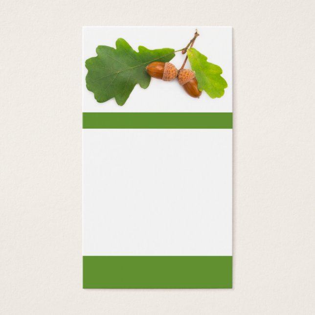 Acorns Visitkort (Framsidan)