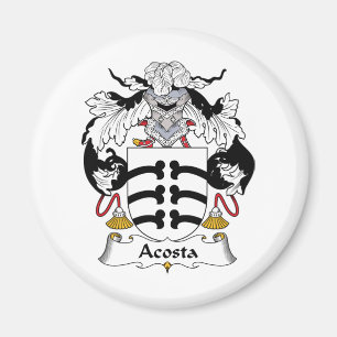 Acosta familjvapensköld magnet