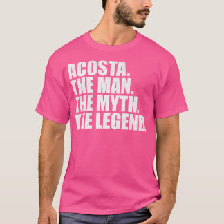 Acosta Family namn Acosta, efternamn Acosta S T Shirt