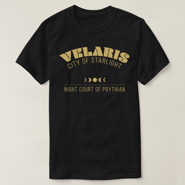 Acotar Velaris Night Court City of Starlight 2 T Shirt (Design framsida)