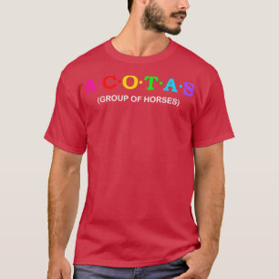 Acotas Group of Horses T Shirt