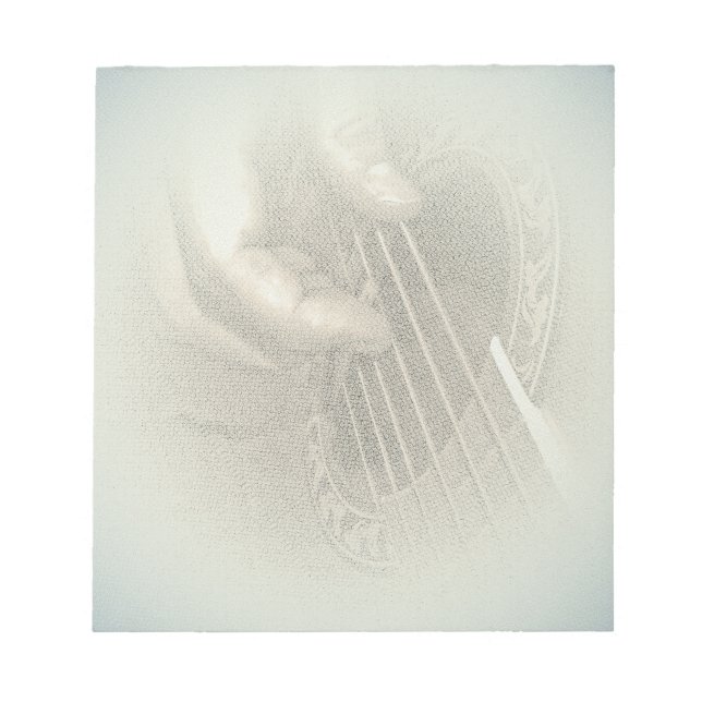 Acoustic Guitar Anteckningsblock (Framsida)