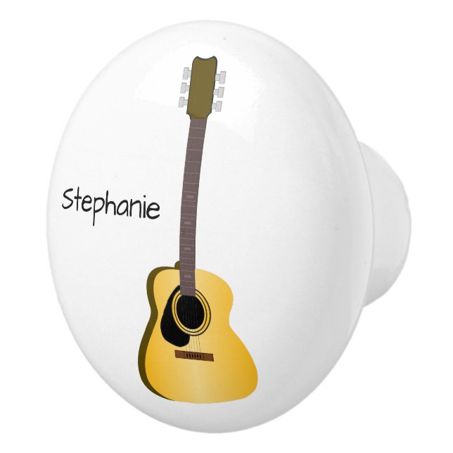 Acoustic Guitar Design Personalised Knopp (Höger)