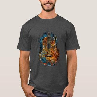 Acoustic Guitar Guitarist Band Guitar Player funny T Shirt