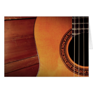 Acoustic Guitar Hälsningskort