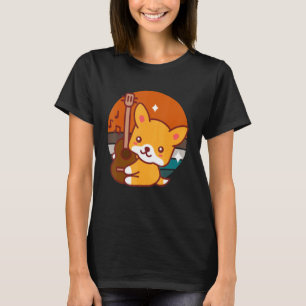 Acoustic Guitar Hund for Guitarist Music Artist So T Shirt