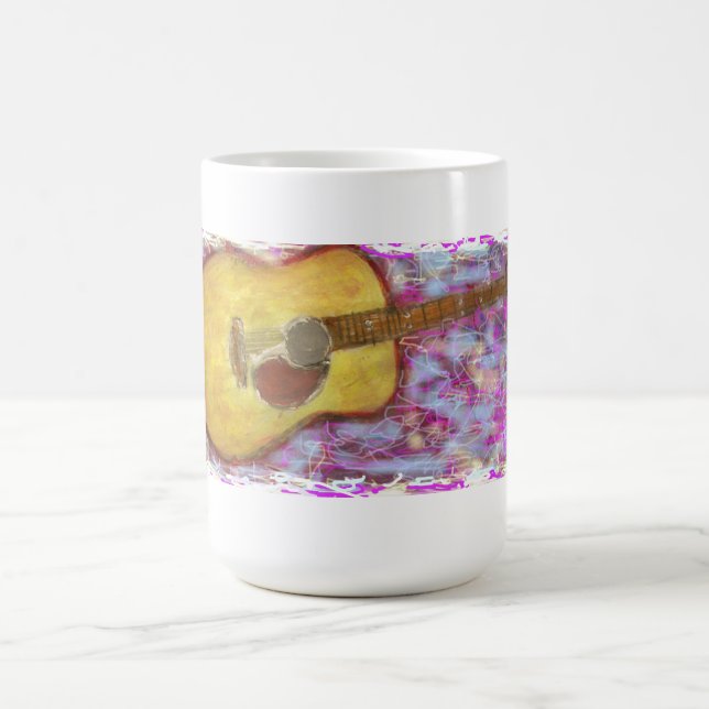Acoustic Guitar Kaffemugg (Center)