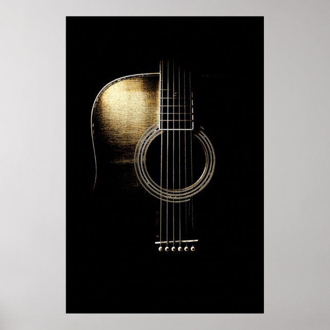 Acoustic Guitar Lite Poster (Framsidan)