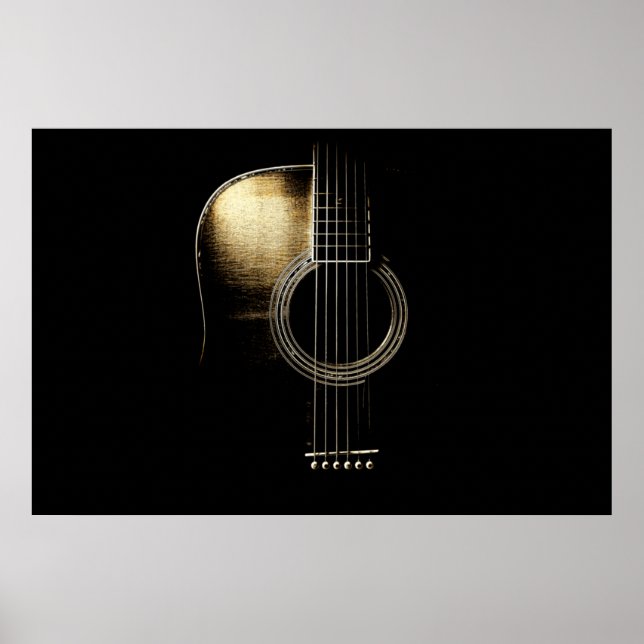 Acoustic Guitar Lite Poster (Framsidan)