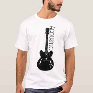 Acoustic Guitar Logotyp T-Shirt