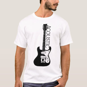 Acoustic Guitar Logotyp T-Shirt