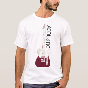Acoustic Guitar Logotyp T-Shirt
