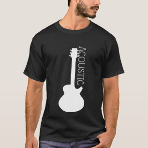 Acoustic Guitar Logotyp T-Shirt