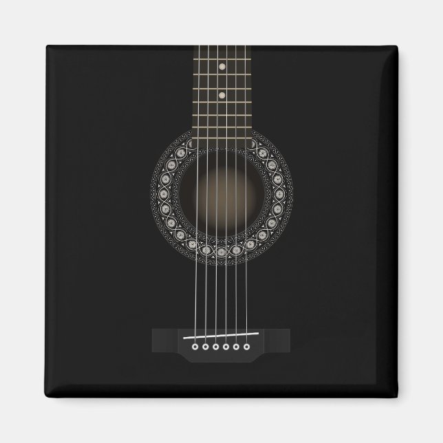 Acoustic Guitar Magnet (Framsidan)