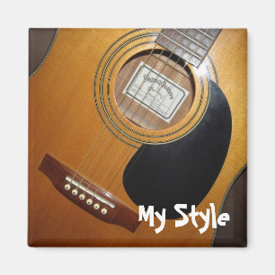 Acoustic Guitar - Min Stil Magnet