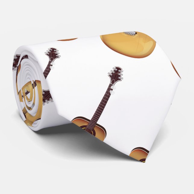 Acoustic Guitar mönster Slips (Rullad)