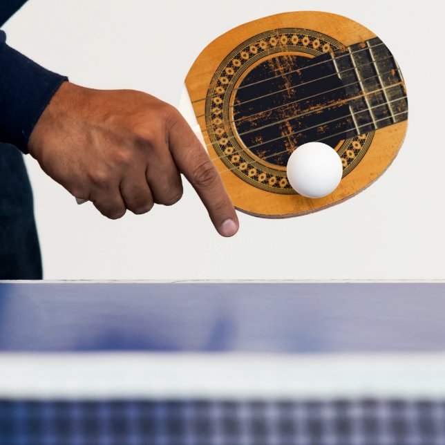 Acoustic Guitar Pingisracket (Insitu)